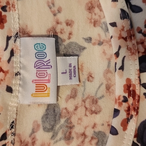 Lularoe Carly Swing Dress Size L - Picture 4 of 5